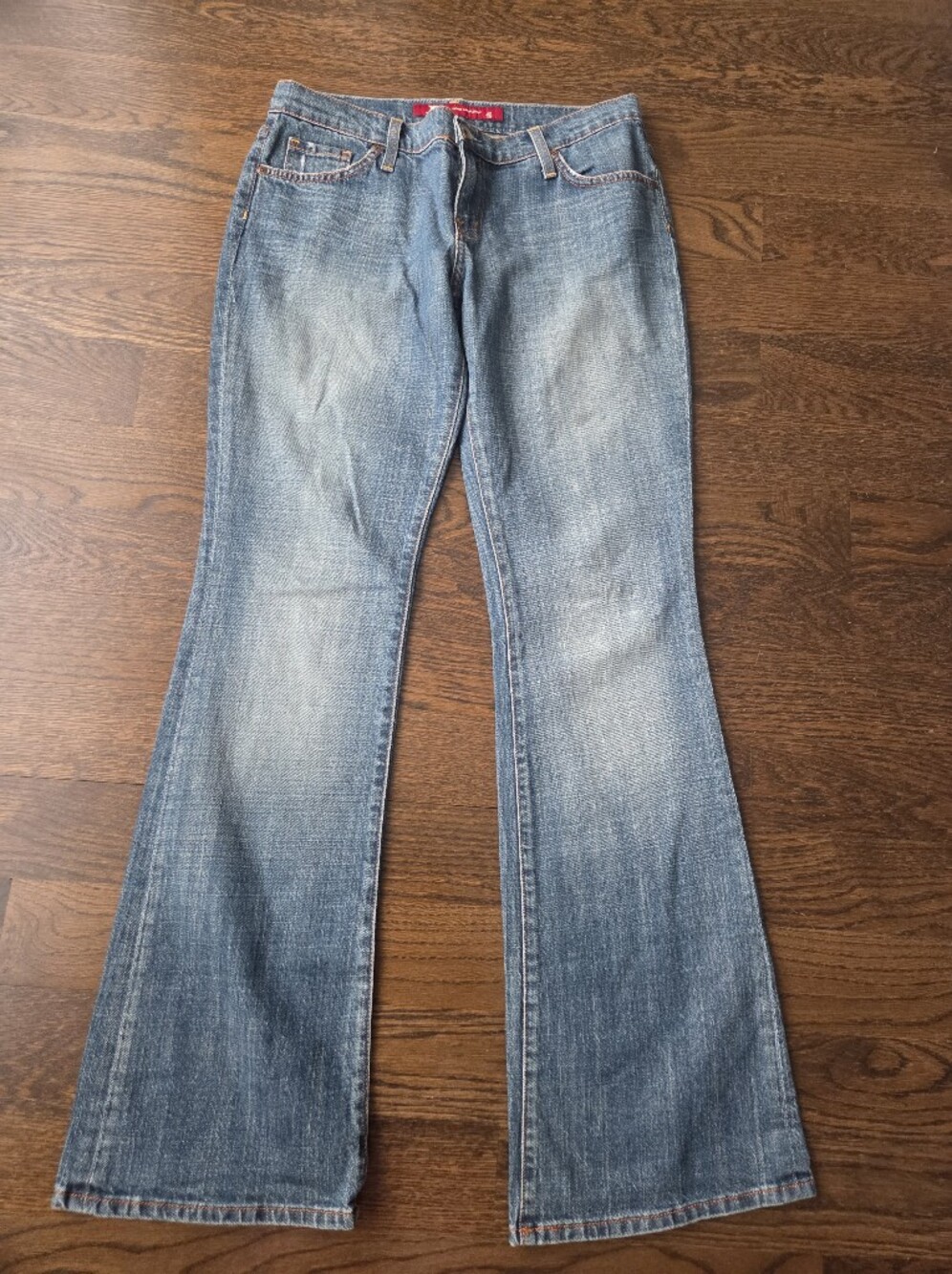 X2 Denim Jeans in Blue with Orange Stitching Sz.29
